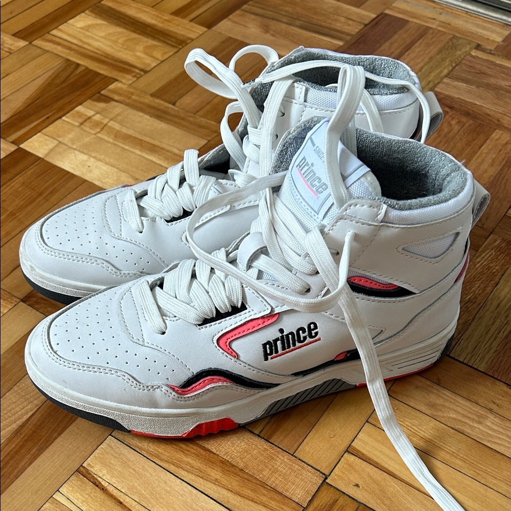 Brand new Prince Runners in White and Pink